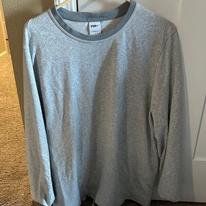 Nike Yoga Gray Long Sleeve Shirt
